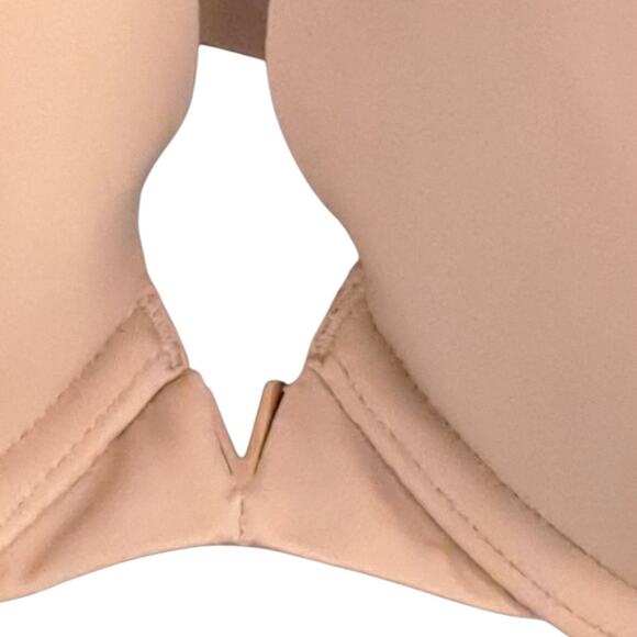 Victoria's Secret BeigePush Up Wide Band Bra Size 34D New - Picture 3 of 14